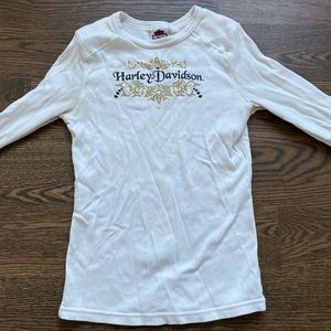 harley davidson white thermal
